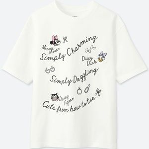 Uniqlo X Disney Minnie Mouse BFF T-Shirt